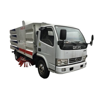 Dongfeng road sweeper 4-5CBM truck