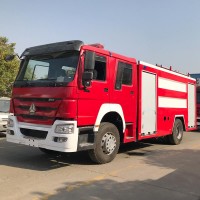 Sinotruk HOWO 10000L fire fighting truck 266hp engine 4600mm wheel base HLW5167GXFSGZ fire truck