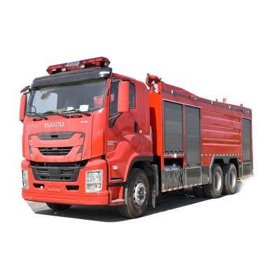 Japan brand heavy duty Water Foam Powder Combined Fire Fighting Truck