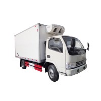 Dongfeng refrigerator van truck for meat and fish