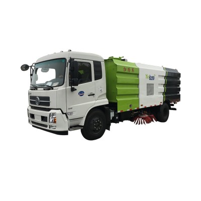 Dongfeng 6 wheeler 4*2  7.5 cubic meters stainless steel water tanker sweepers road cleaner truck